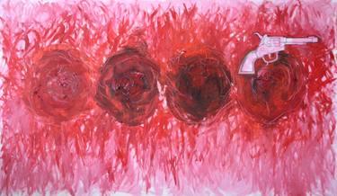 Original Abstract Floral Paintings by Emma Goodman O'Rourke