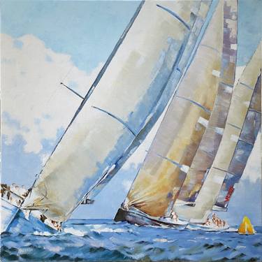 Original Realism Seascape Painting by Viacheslav Rogin