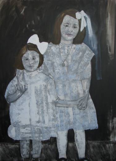 Original Children Paintings by Marie Andre La Salle