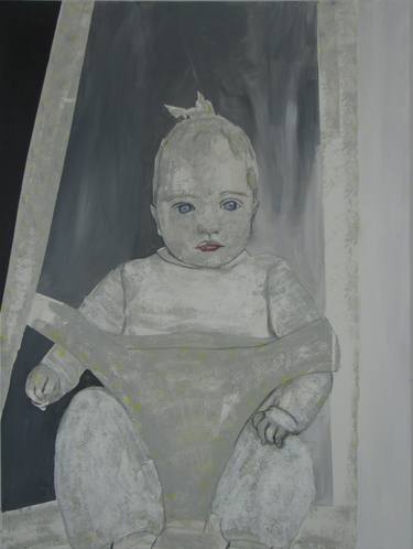 Original Children Paintings by Marie Andre La Salle