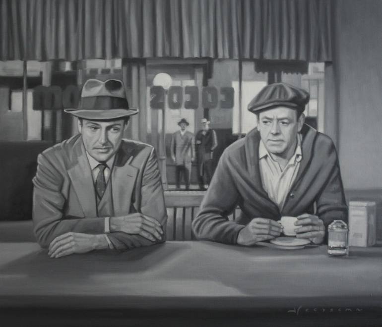 Original Figurative Men Paintings by Bert Heersema