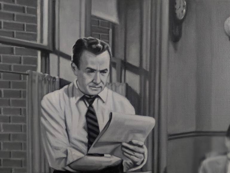 Original Figurative Men Painting by Bert Heersema