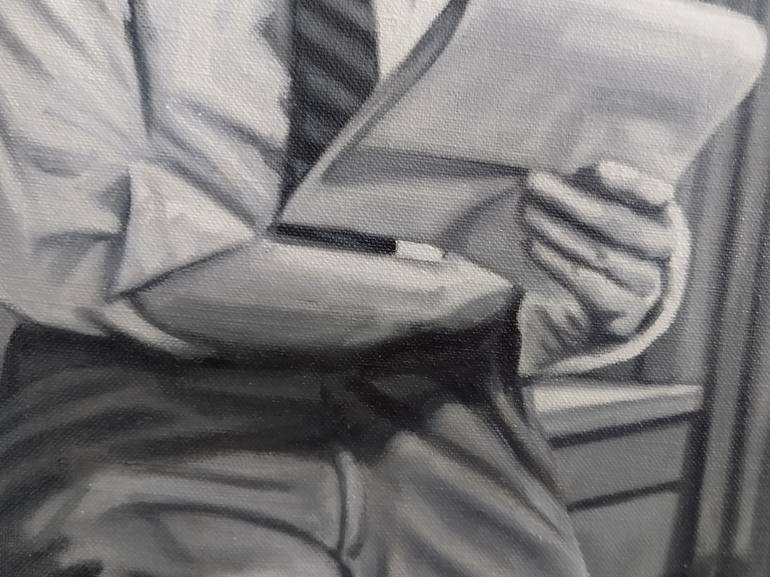 Original Figurative Men Painting by Bert Heersema