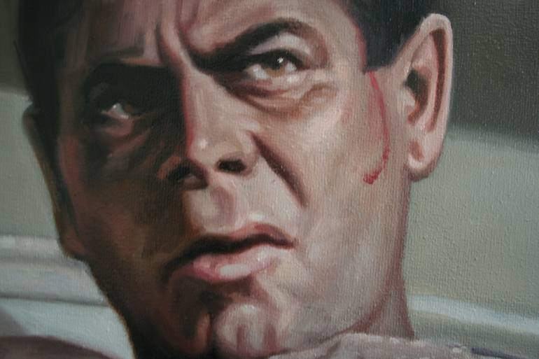 Original Figurative Portrait Painting by Bert Heersema