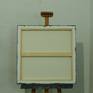 Back of canvas.