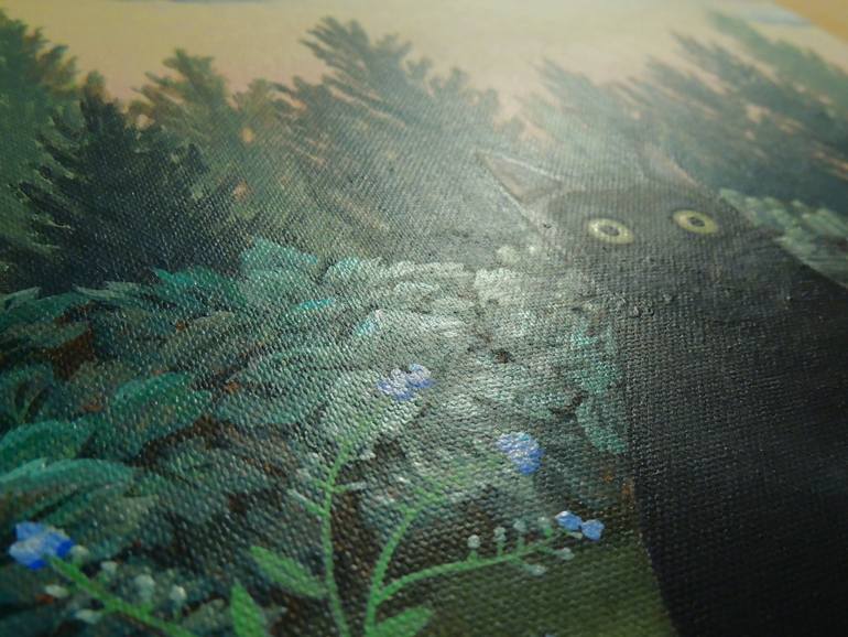 Original Figurative Cats Painting by Antoinette Kelly