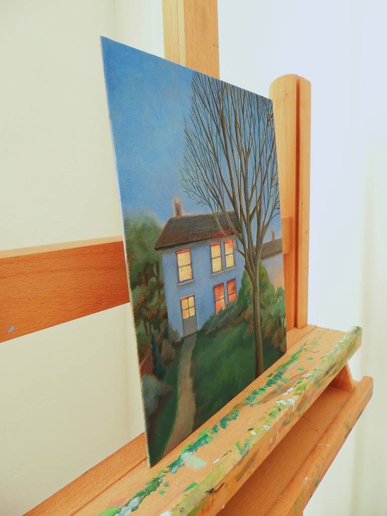 Original Home Painting by Antoinette Kelly