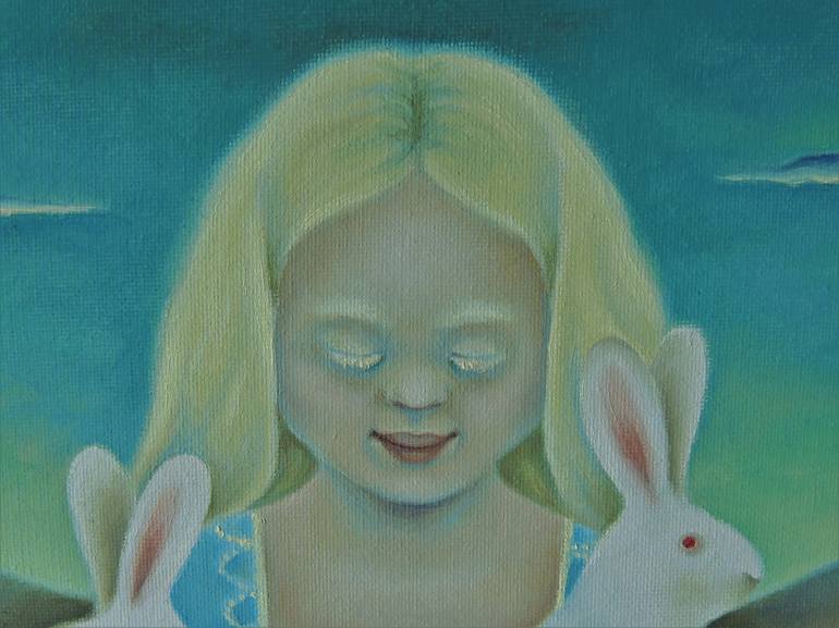 Original Figurative Animal Painting by Antoinette Kelly