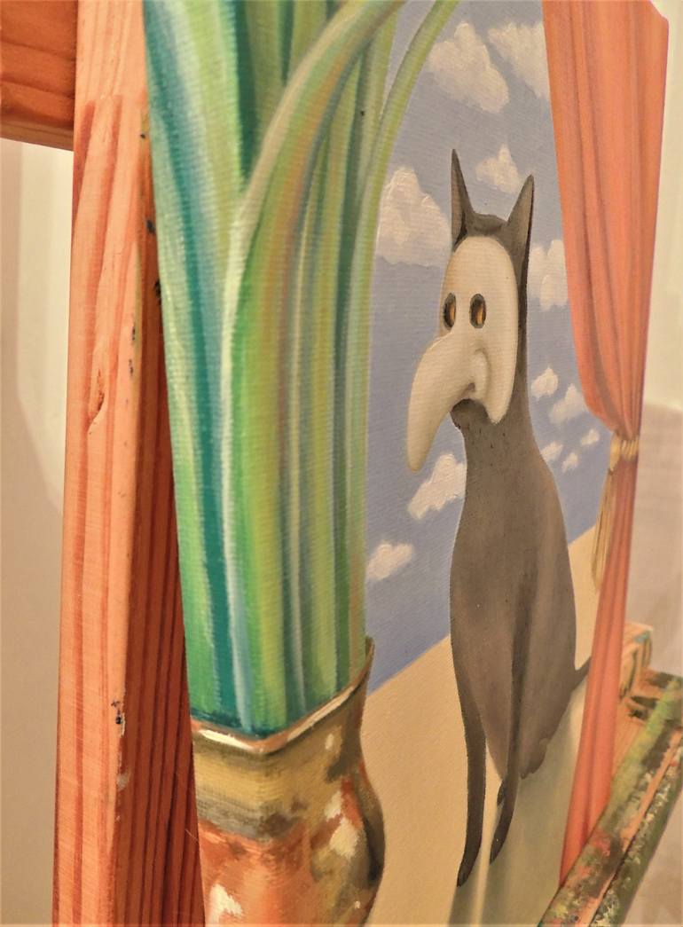Original Figurative Cats Painting by Antoinette Kelly