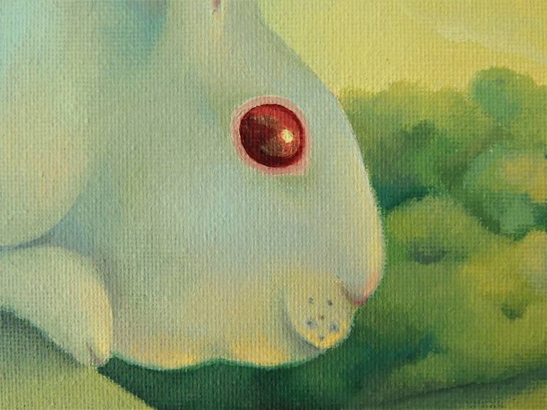 Original Figurative Fantasy Painting by Antoinette Kelly