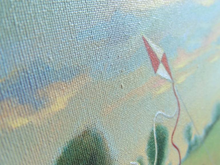 Original Figurative Landscape Painting by Antoinette Kelly
