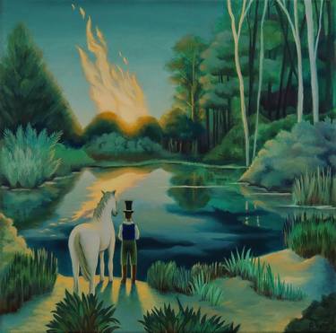 Print of Figurative Light Paintings by Antoinette Kelly
