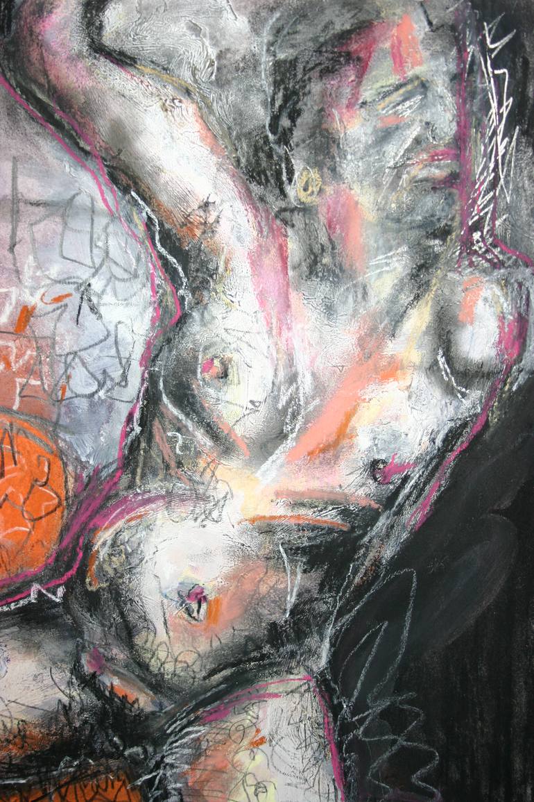 Original Expressionism People Painting by Paul Harmsen