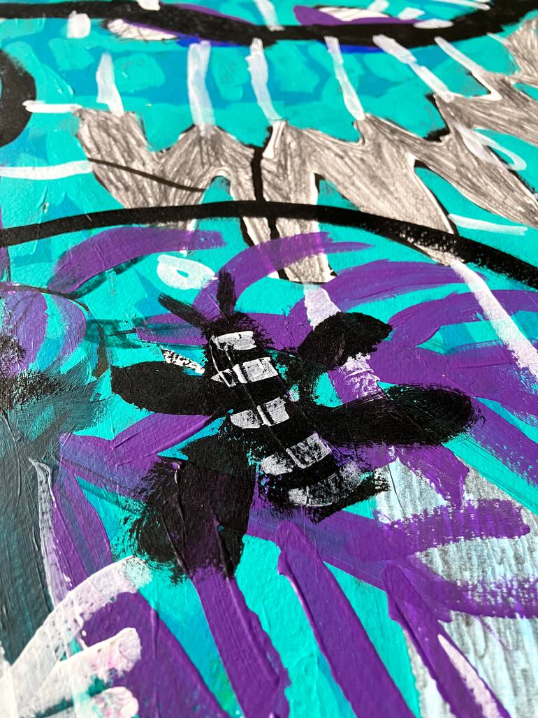 Original Abstract Expressionism Love Painting by Nataliia Taranukha