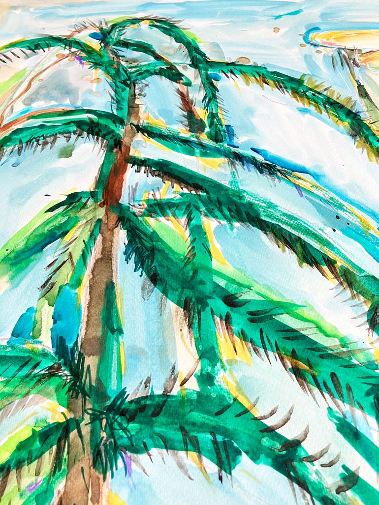 Original Contemporary Botanic Painting by Nataliia Taranukha