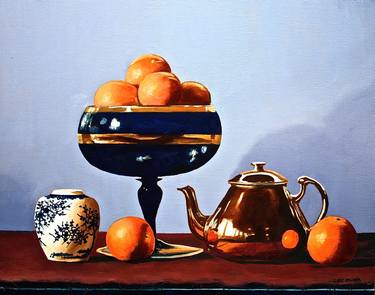 Original Realism Still Life Paintings by Gray Jacobik