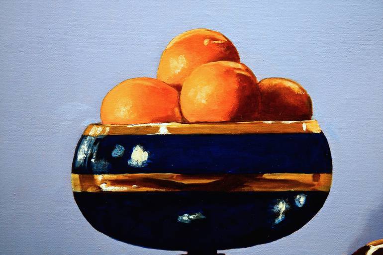 Original Realism Still Life Painting by Gray Jacobik