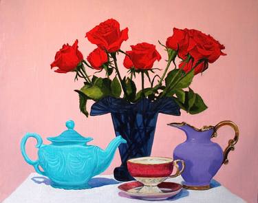 Original Realism Still Life Paintings by Gray Jacobik