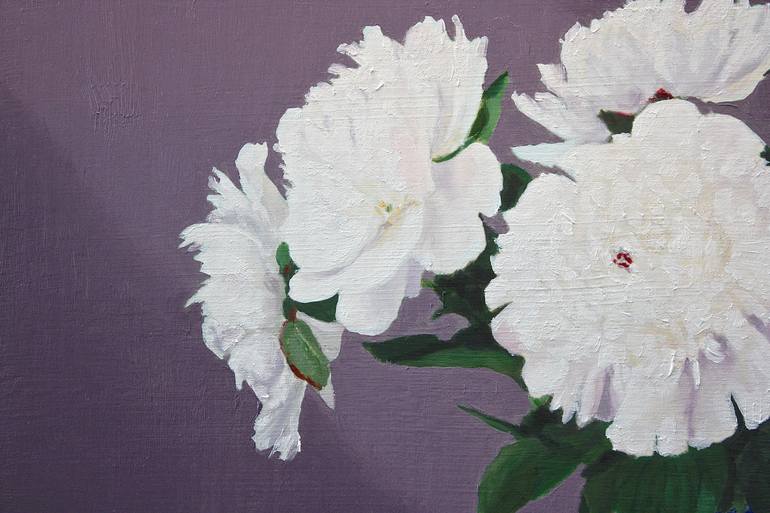 Original Realism Floral Painting by Gray Jacobik
