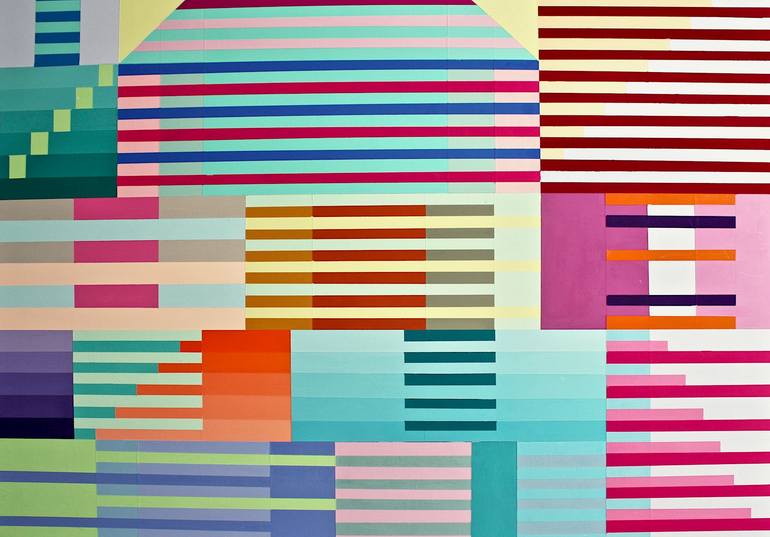 Original Other Abstract Painting by Gray Jacobik