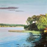 The Connecticut River at Deep River by Gray Jacobik