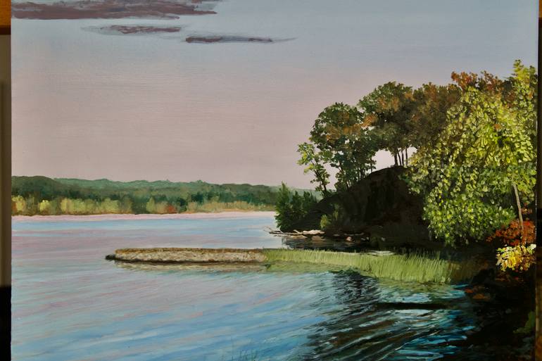 Original Realism Landscape Painting by Gray Jacobik