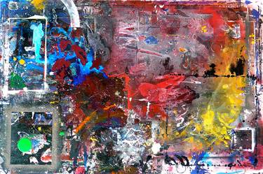 Original Abstract Expressionism Abstract Paintings by Anduin Vaid