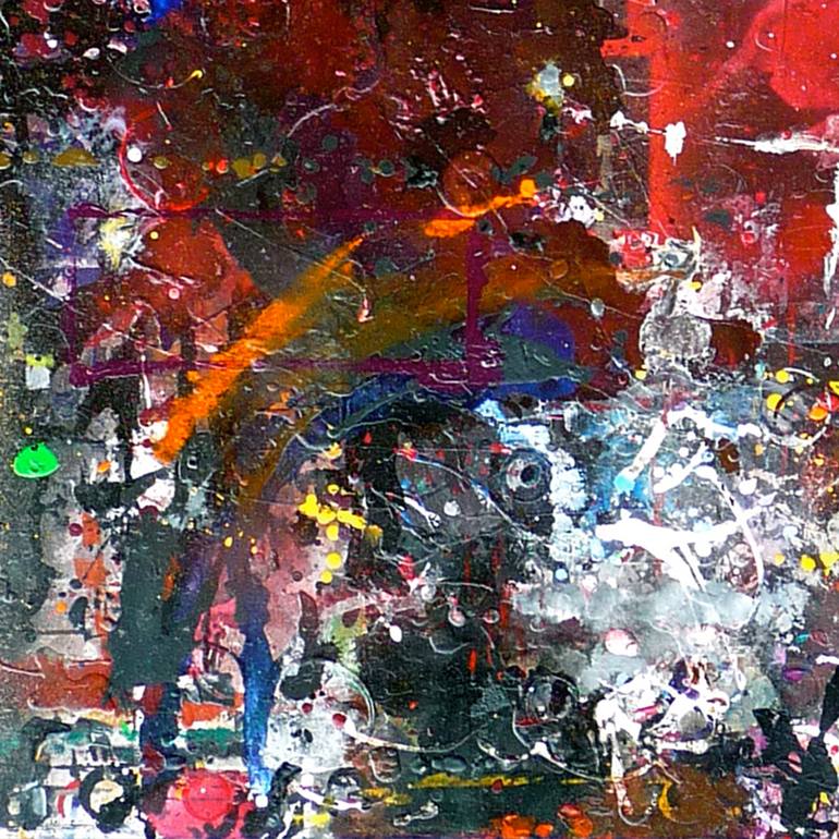 Original Abstract Expressionism Abstract Painting by Anduin Vaid