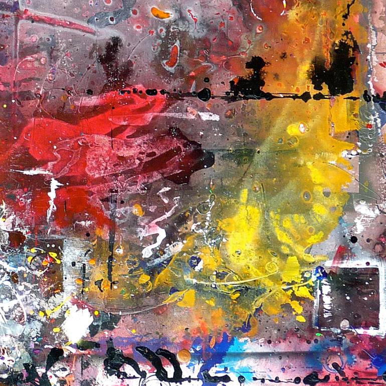 Original Abstract Expressionism Abstract Painting by Anduin Vaid
