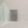 Being a woman and a full time artist working from home I am used to being disturbed at any time with some kind of emergency or a simple domestic task so I began to work on collages composed out of torn stripes of paper and empty space in between representing the times when I am interrupted while working on my art.

Does not come with a frame.
