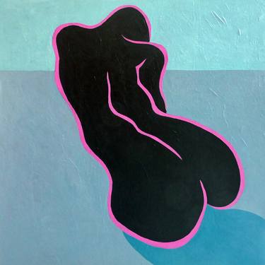 Original Abstract Nude Paintings by Stephen Conroy