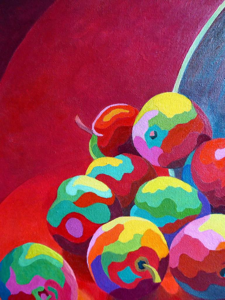 Original Abstract Still Life Painting by Stephen Conroy
