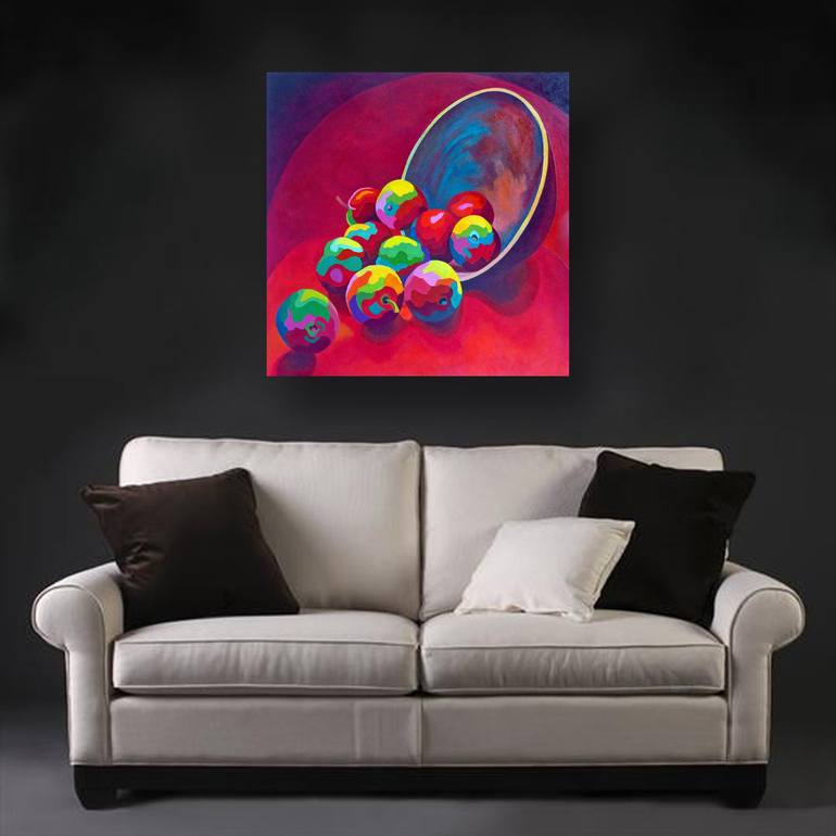 Original Abstract Still Life Painting by Stephen Conroy