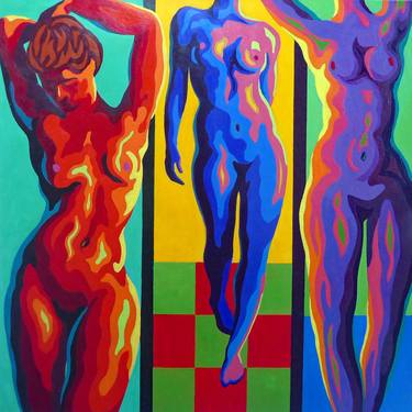 Original Figurative Nude Paintings by Stephen Conroy
