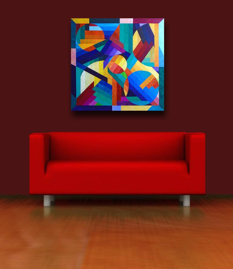 Original Abstract Painting by Stephen Conroy