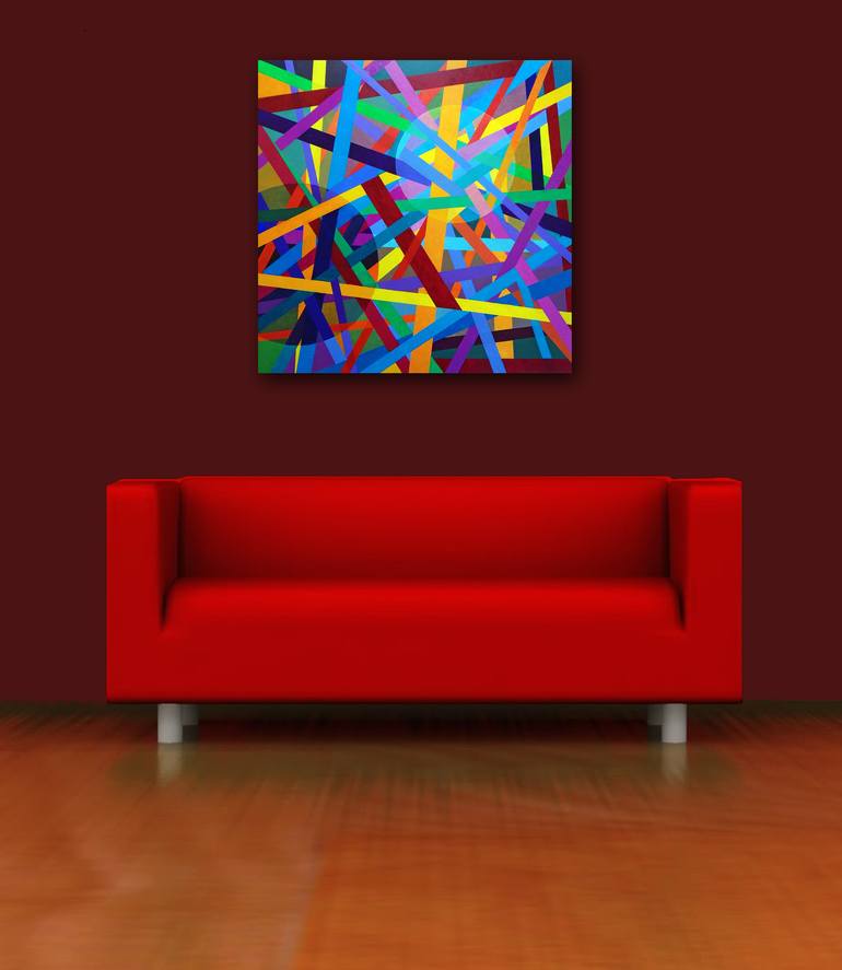 Original Abstract Painting by Stephen Conroy