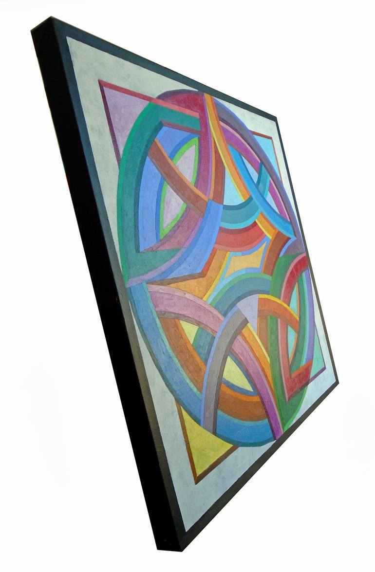 Original Geometric Painting by Stephen Conroy