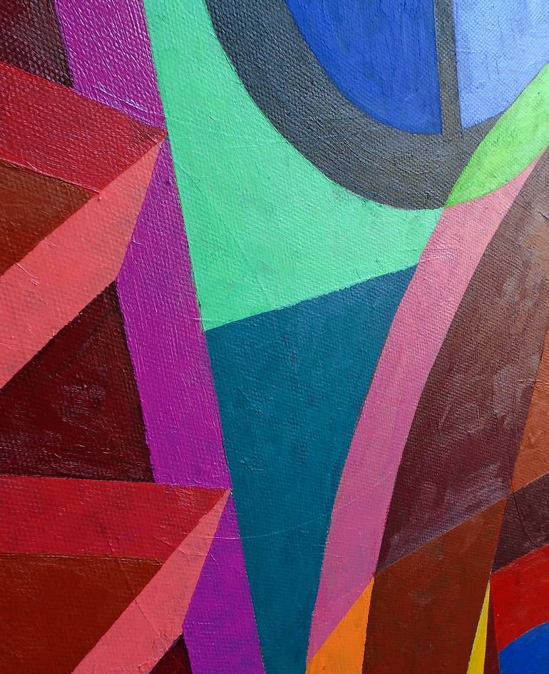 Original Geometric Painting by Stephen Conroy