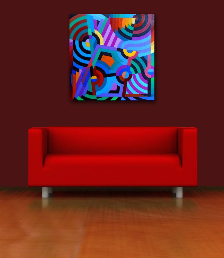 Original Abstract Painting by Stephen Conroy