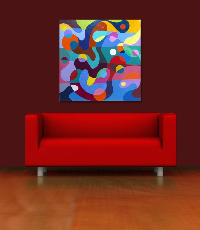 Original Modern Abstract Painting by Stephen Conroy