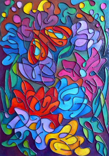 Original Floral Paintings by Stephen Conroy