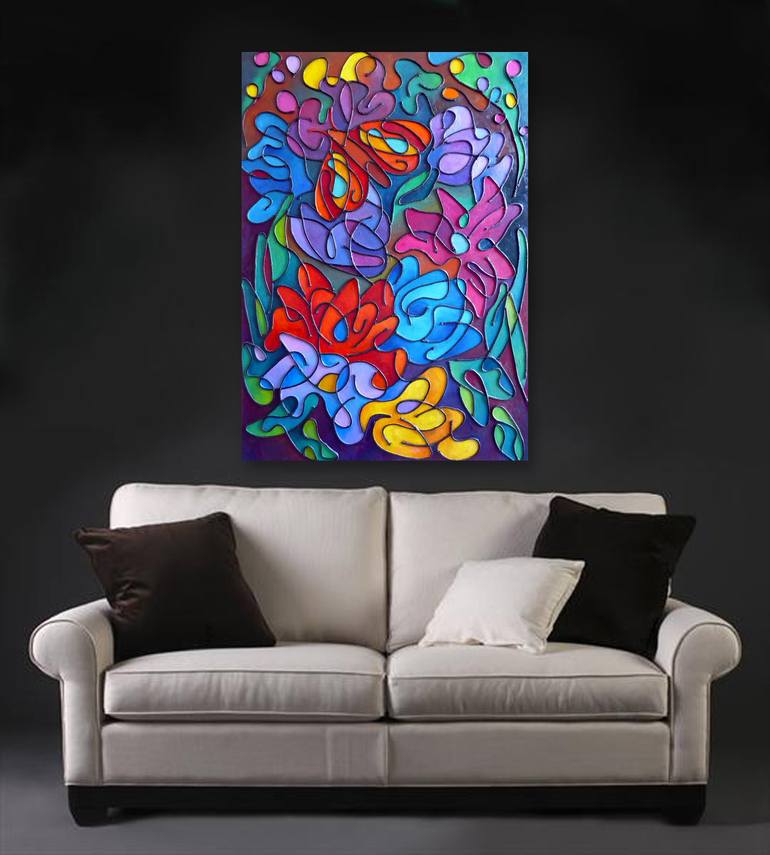 Original Floral Painting by Stephen Conroy