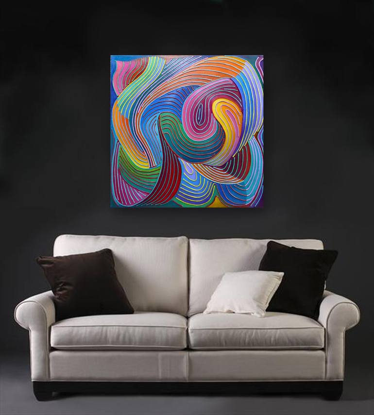 Original Abstract Painting by Stephen Conroy