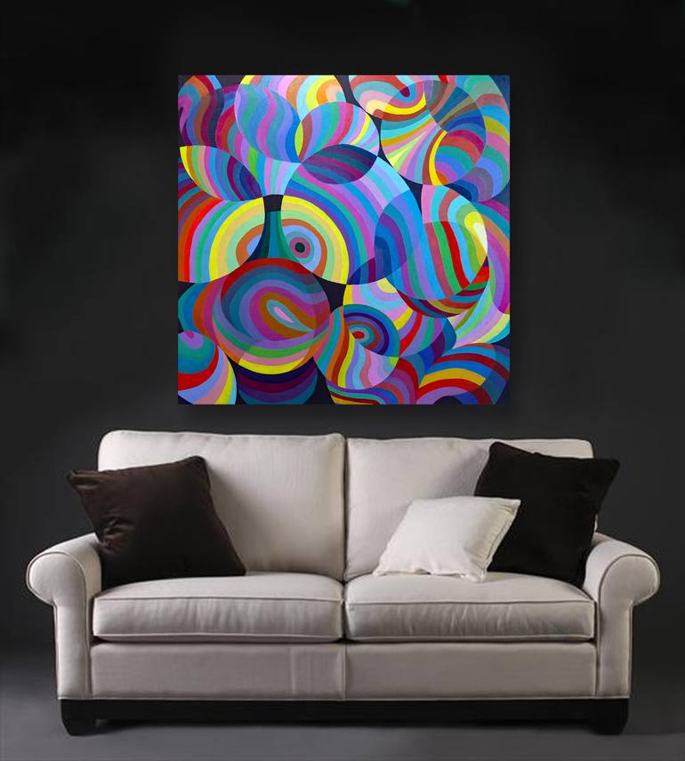 Original Modern Abstract Painting by Stephen Conroy