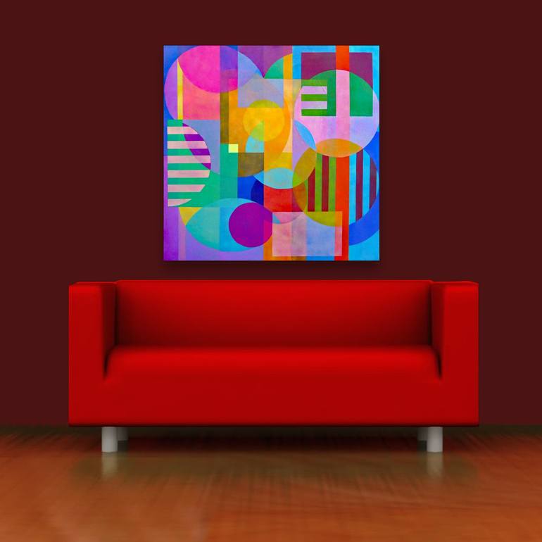 Original Modern Abstract Painting by Stephen Conroy
