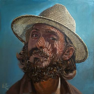Original Expressionism Portrait Paintings by Mihai Nistor