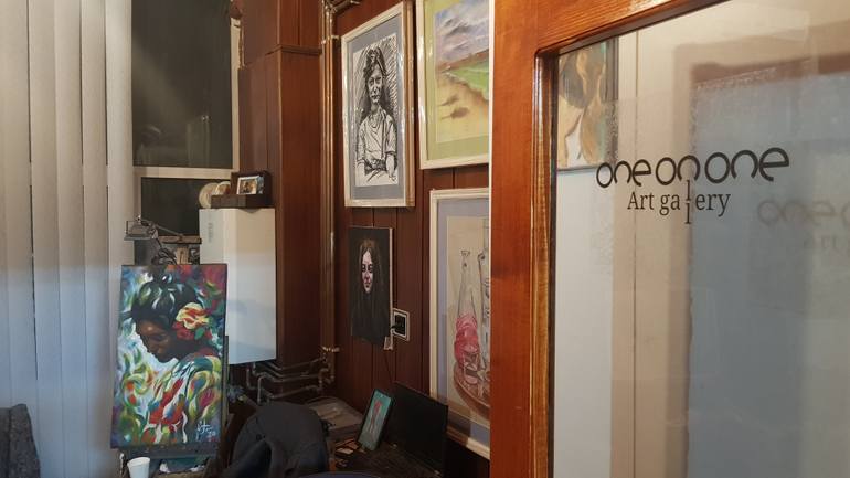 Original Figurative People Drawing by Mihai Nistor