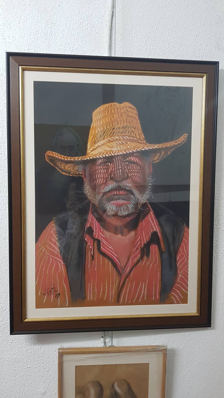 Original Figurative People Drawing by Mihai Nistor