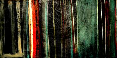 Original Abstract Expressionism Abstract Painting by Jayshree Bihari