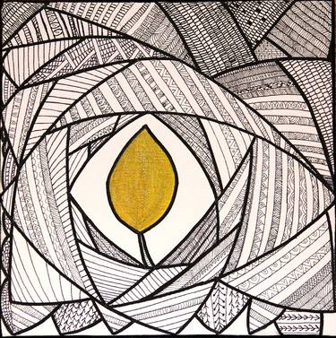 Original Abstract Expressionism Abstract Painting by Jayshree Bihari